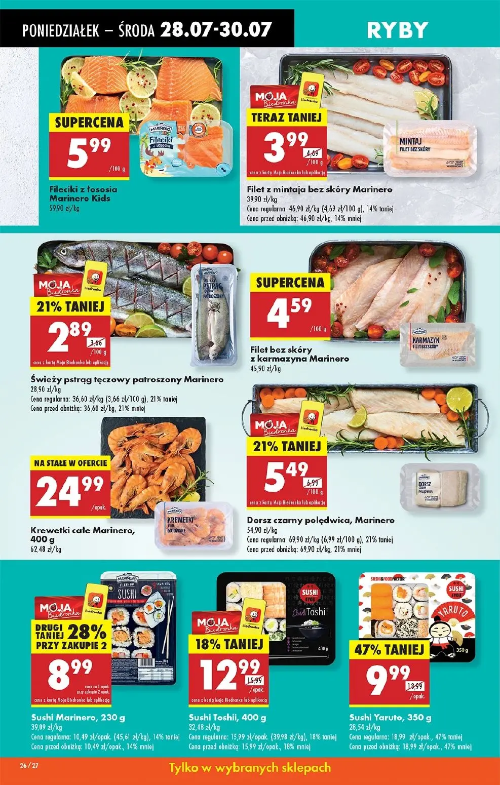 gazetka promocyjna Biedronka Od poniedziałku - Strona 38