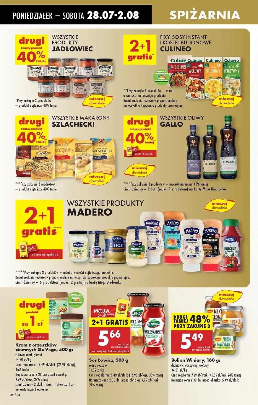 gazetka promocyjna Biedronka Od poniedziałku - Strona 44