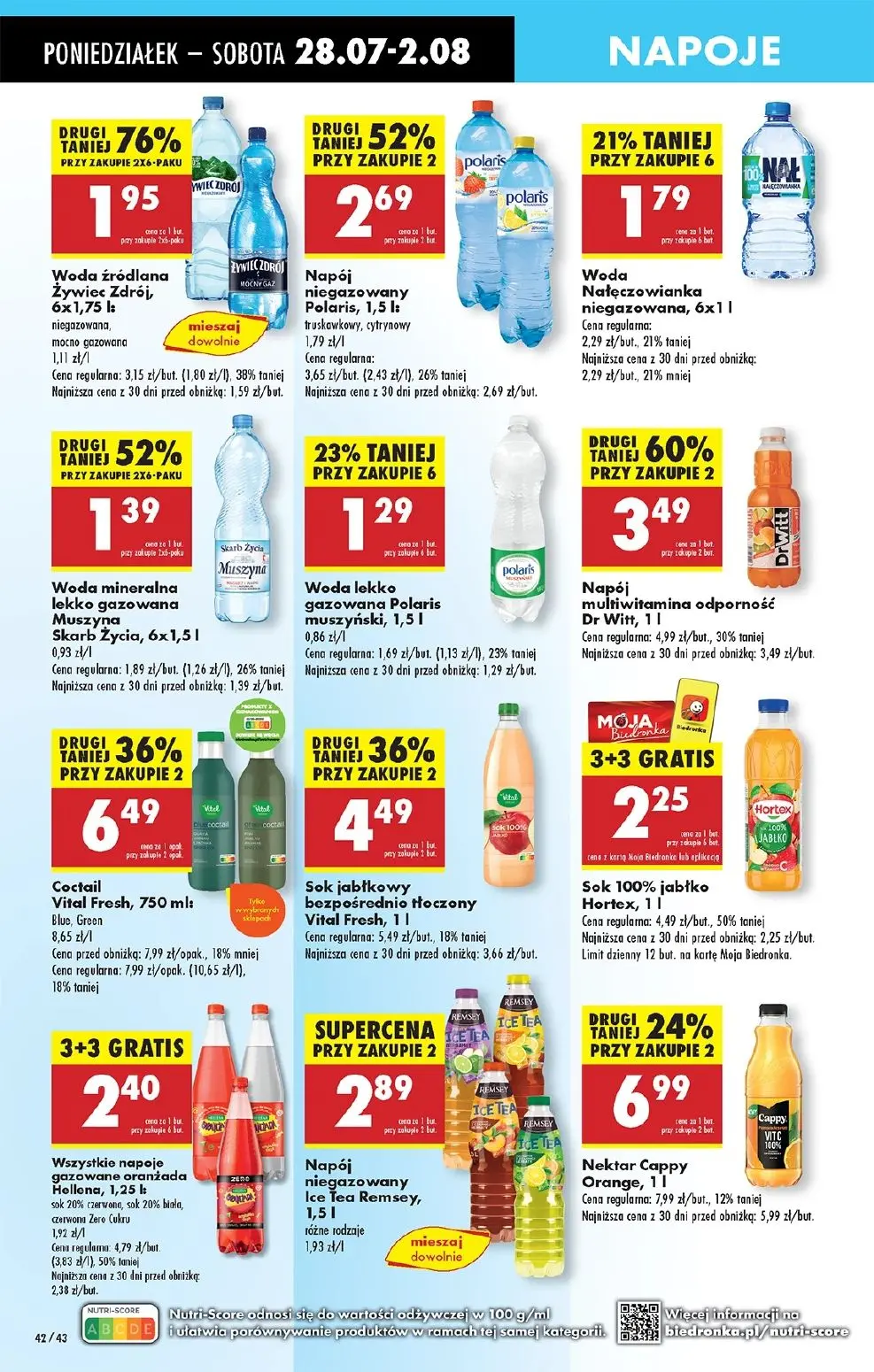 gazetka promocyjna Biedronka Od poniedziałku - Strona 60