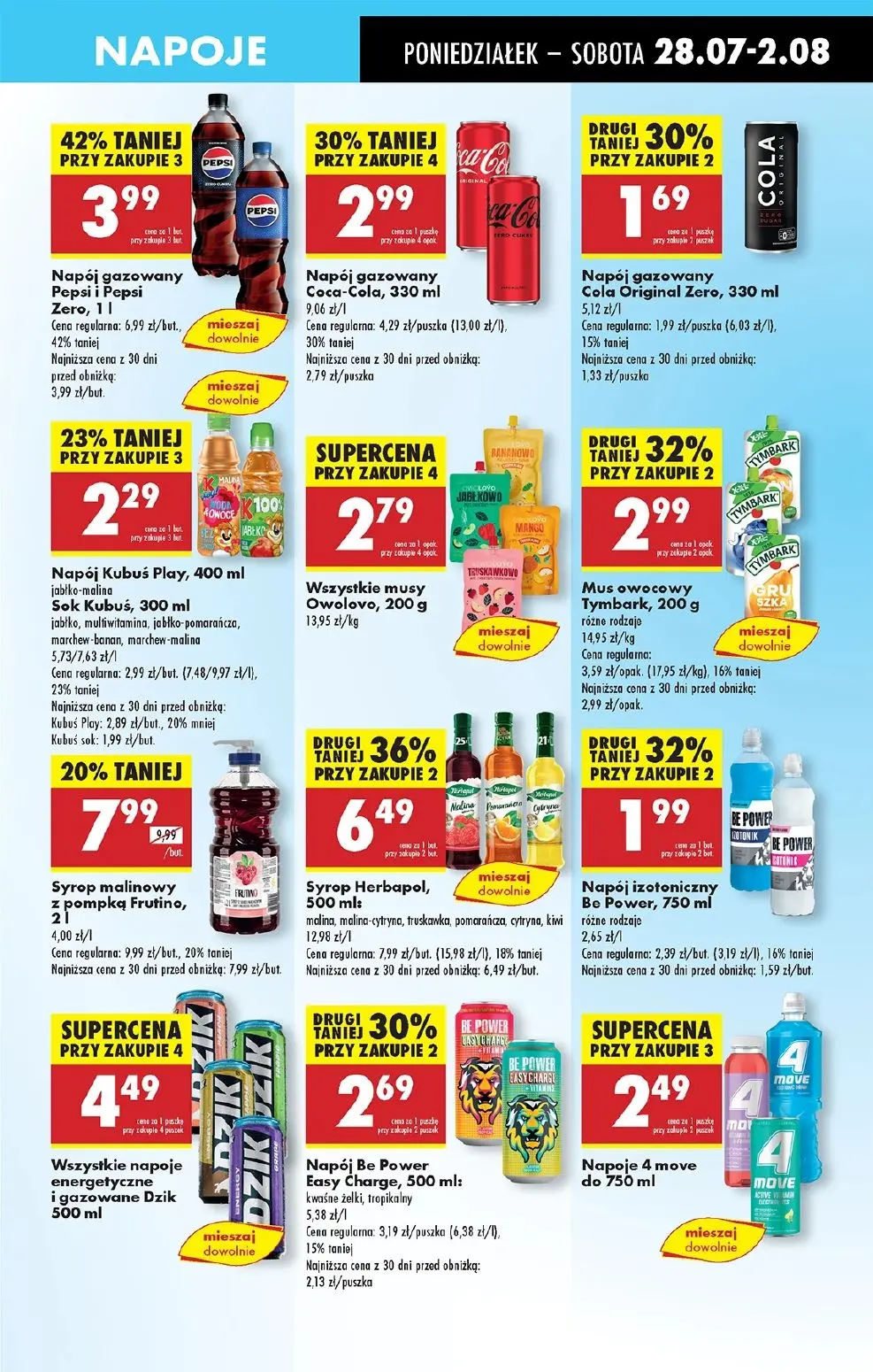gazetka promocyjna Biedronka Od poniedziałku - Strona 61