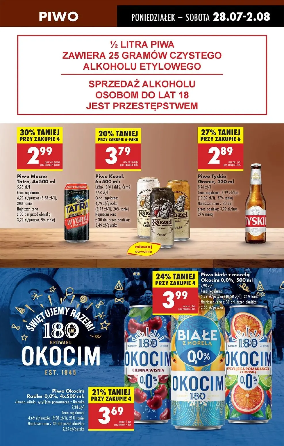 gazetka promocyjna Biedronka Od poniedziałku - Strona 63
