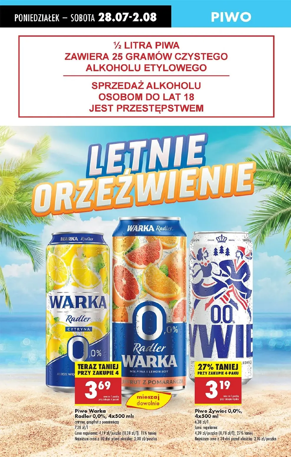 gazetka promocyjna Biedronka Od poniedziałku - Strona 64