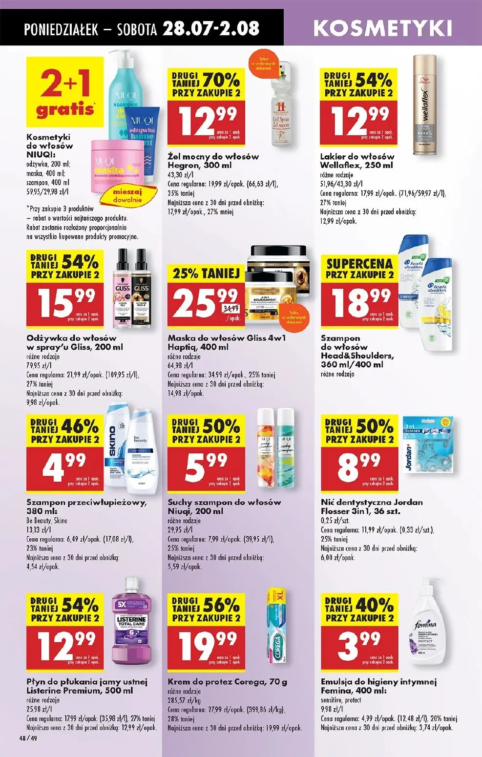 gazetka promocyjna Biedronka Od poniedziałku - Strona 68