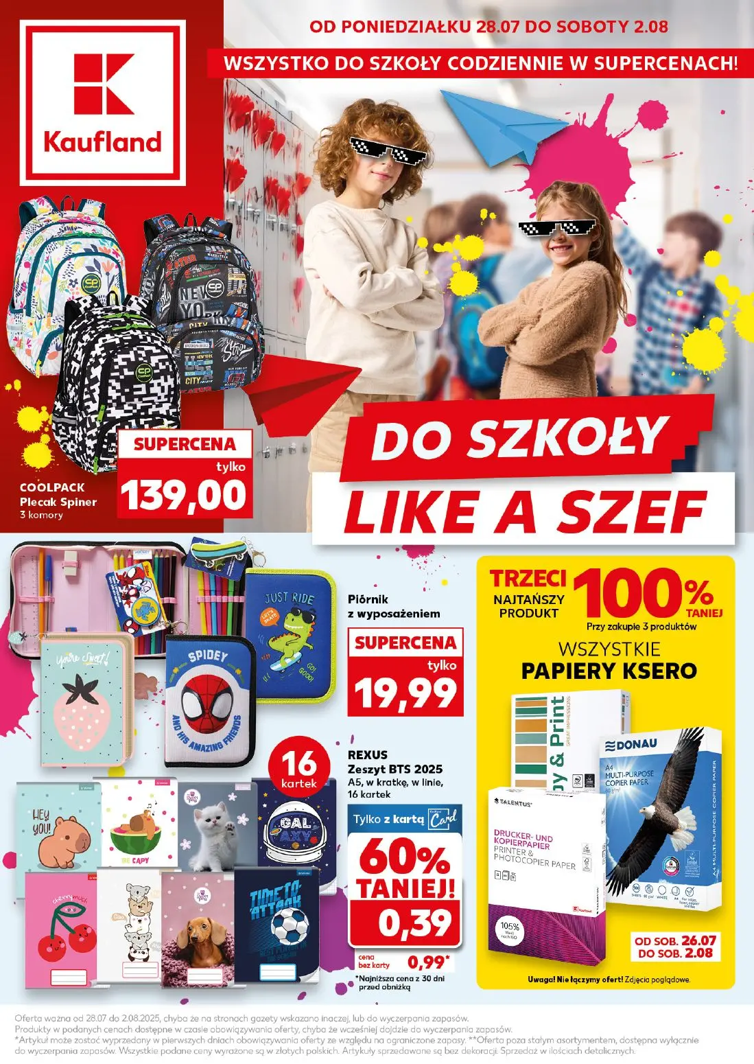 gazetka promocyjna Kaufland Do szkoły Like a szef - Strona 1