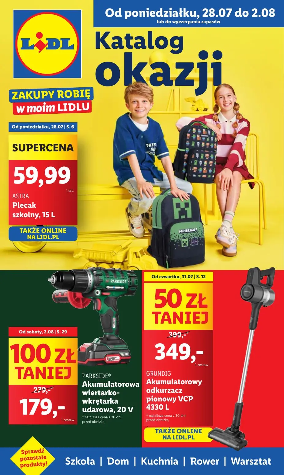 gazetka promocyjna LIDL Katalog okazji - Strona 1