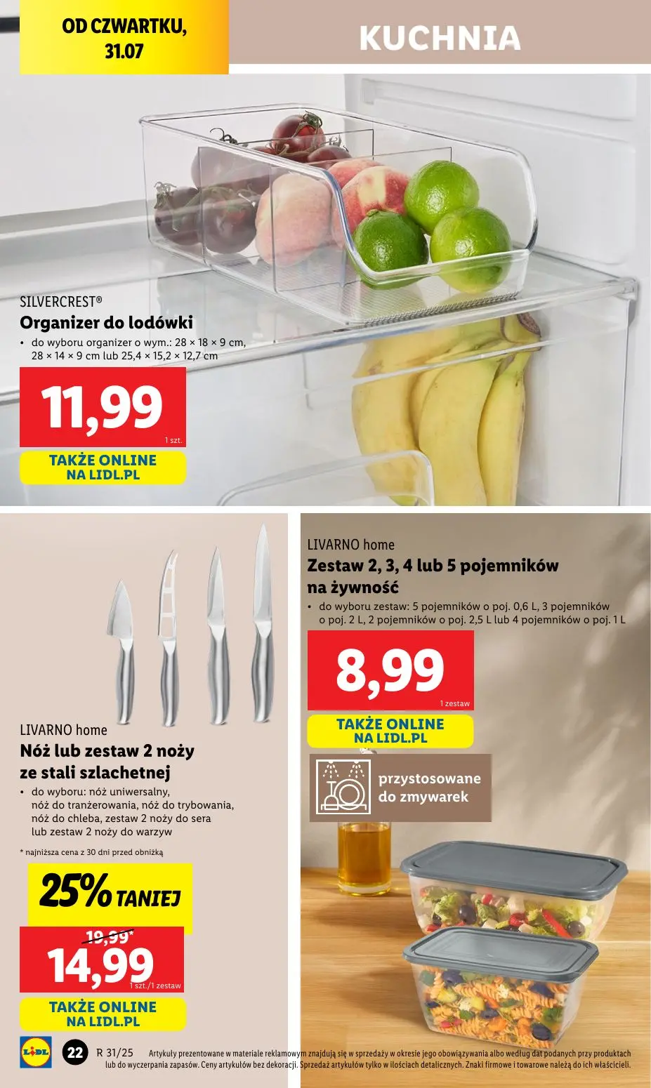 gazetka promocyjna LIDL Katalog okazji - Strona 22