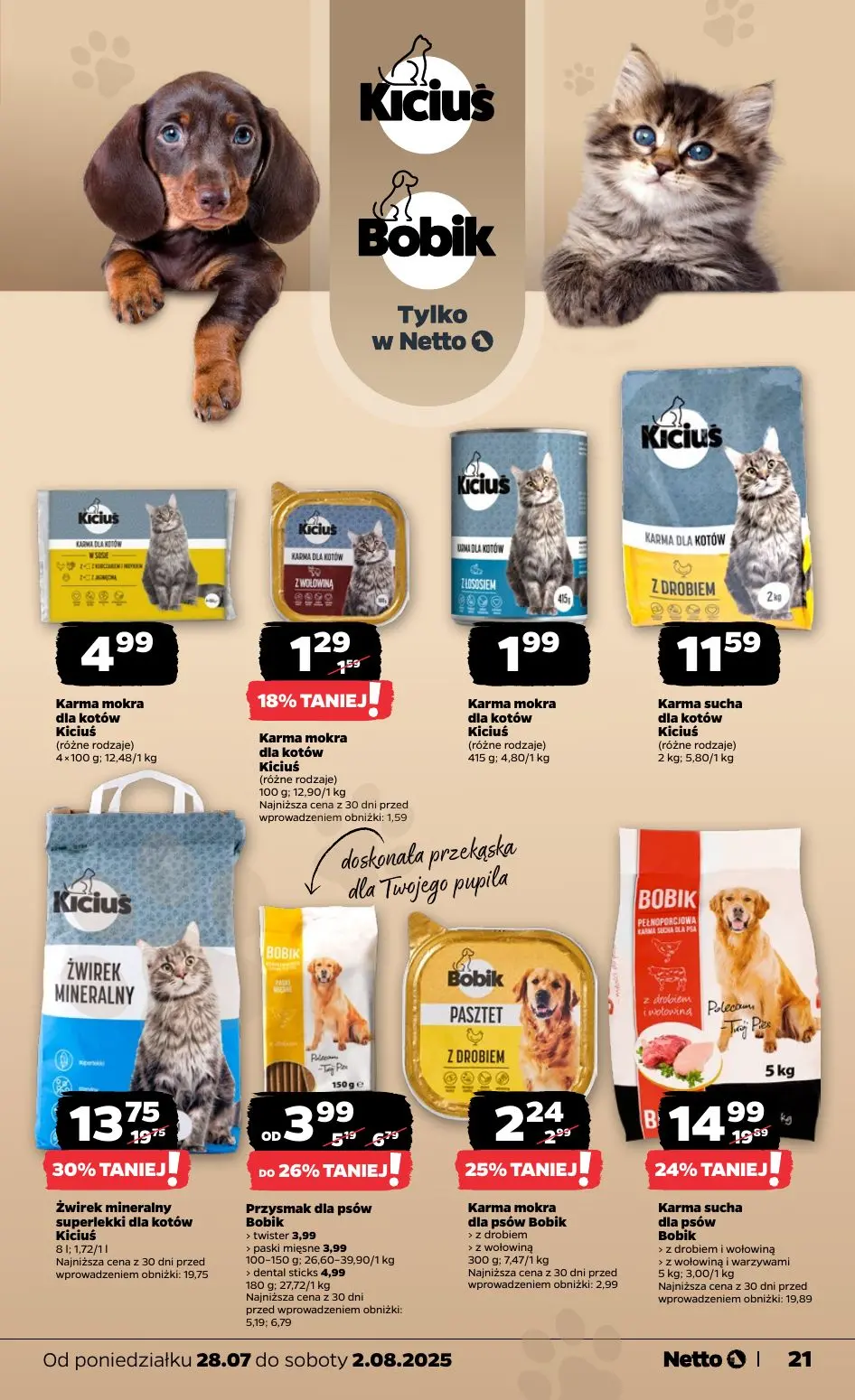 gazetka promocyjna NETTO Proste oszczędności - Strona 21