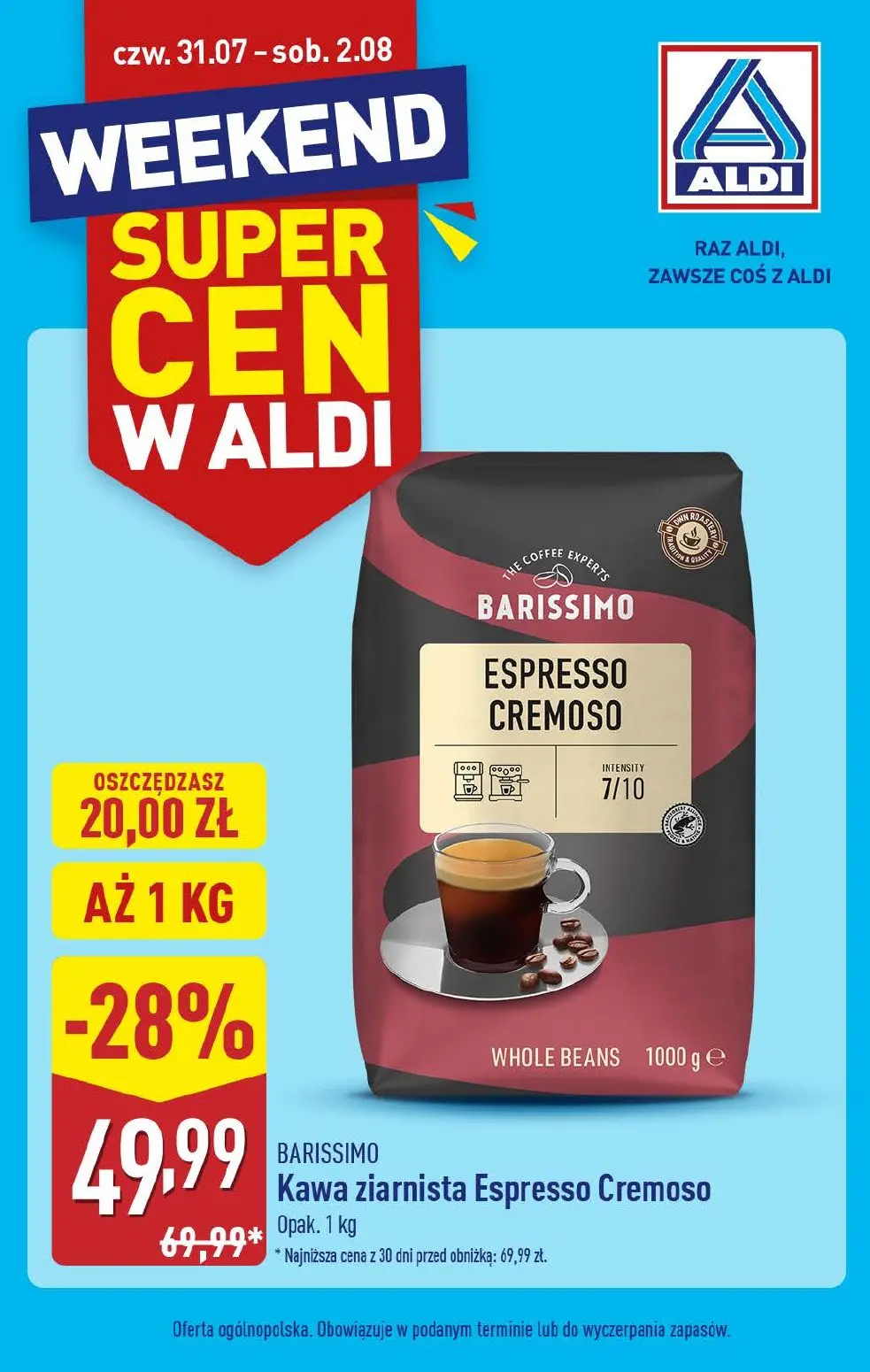 gazetka promocyjna ALDI Promocje od czwartku - Strona 1