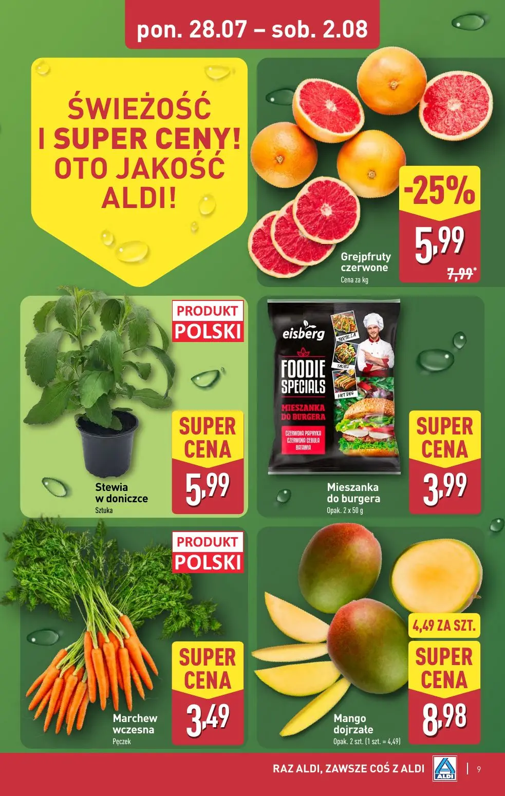 gazetka promocyjna ALDI Oferta na weekend - Strona 9