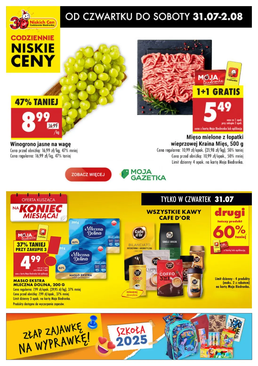gazetka promocyjna Biedronka Biedronkowe oszczędności - Strona 1