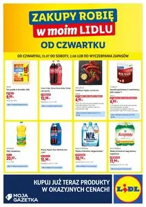 Gazetka promocyjna LIDL, ważna od 2025-07-31 do 2025-08-02.