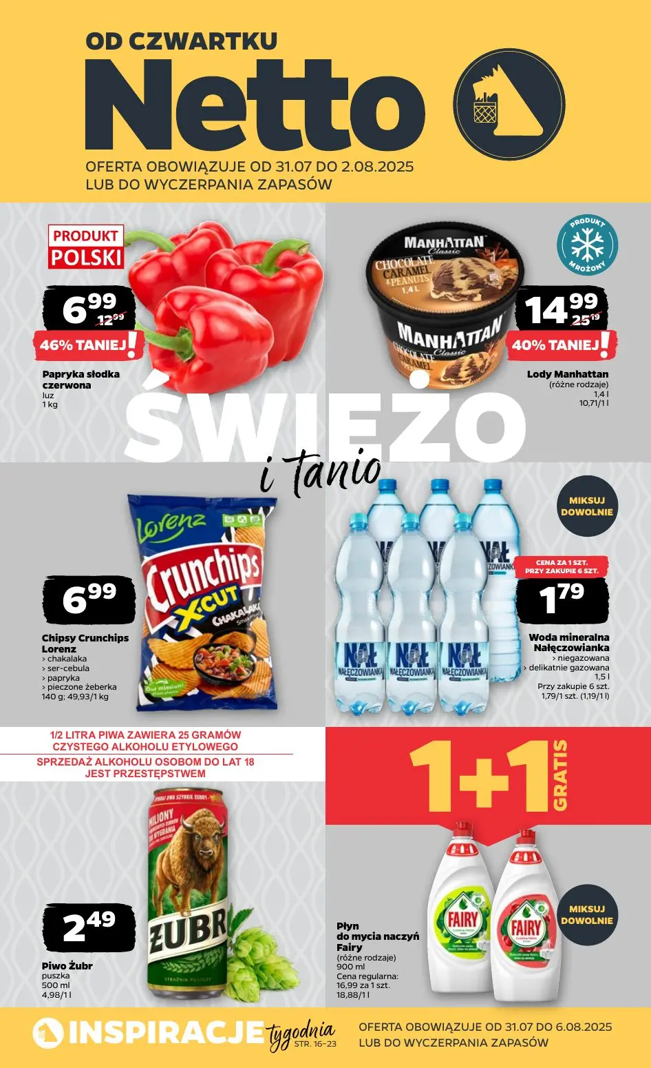 gazetka promocyjna NETTO Świeżo i tanio - Strona 1