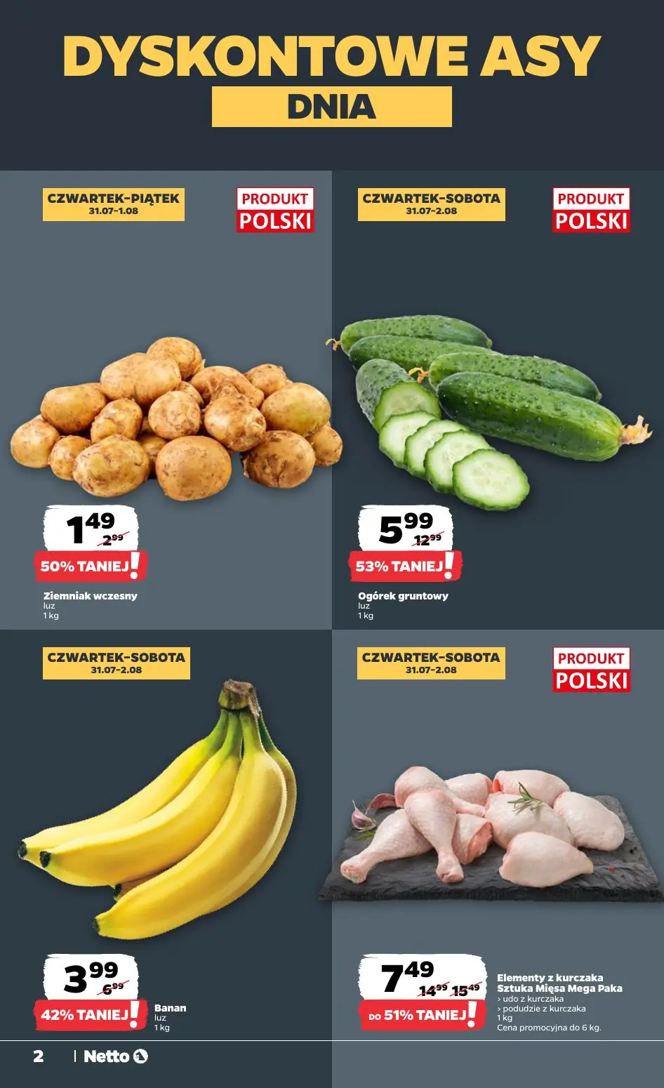 gazetka promocyjna NETTO Świeżo i tanio - Strona 2
