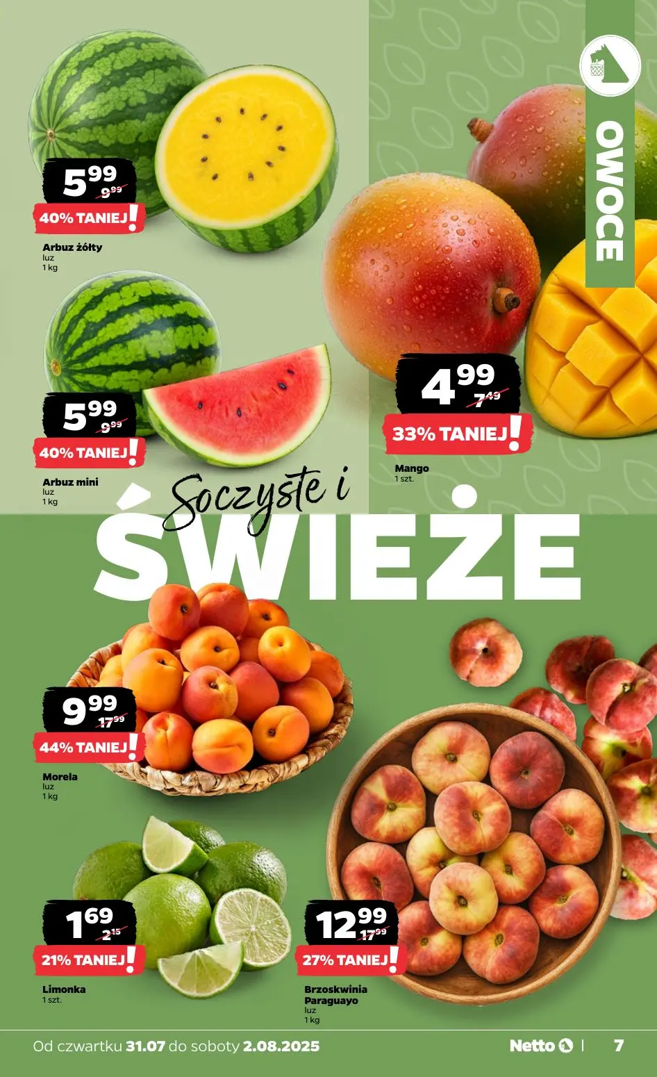 gazetka promocyjna NETTO Świeżo i tanio - Strona 7