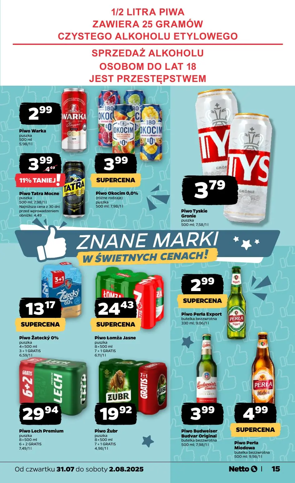 gazetka promocyjna NETTO Świeżo i tanio - Strona 15