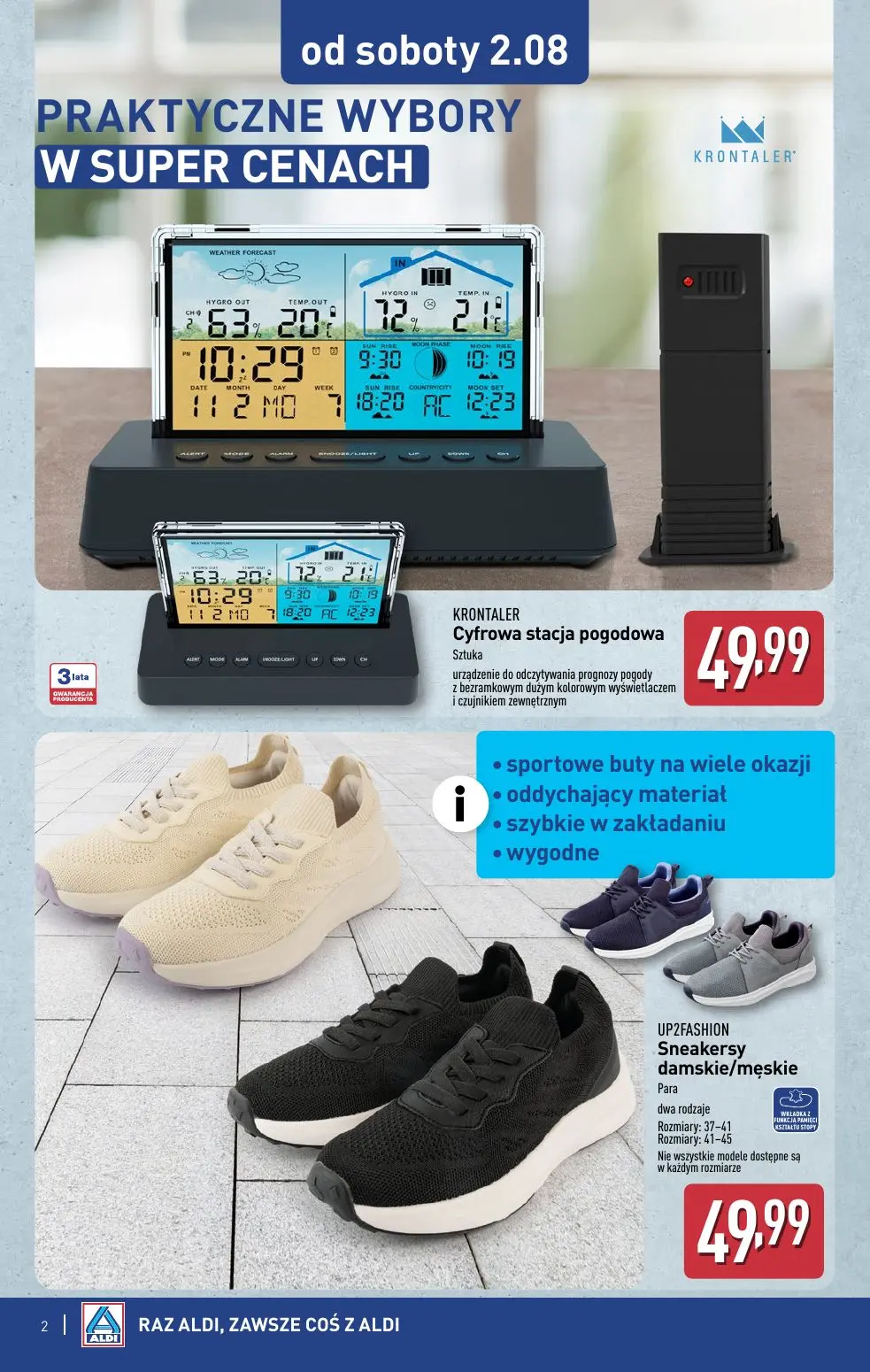 gazetka promocyjna ALDI Super okazje od soboty w ALDI - Strona 2