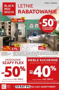 Gazetka promocyjna Black Red White, ważna od 2025-07-17 do 2025-08-03.