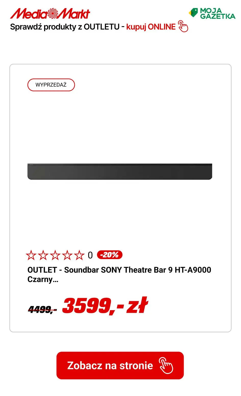 gazetka promocyjna Media Markt Produkty z outletu w SUPER cenach!! - Strona 7