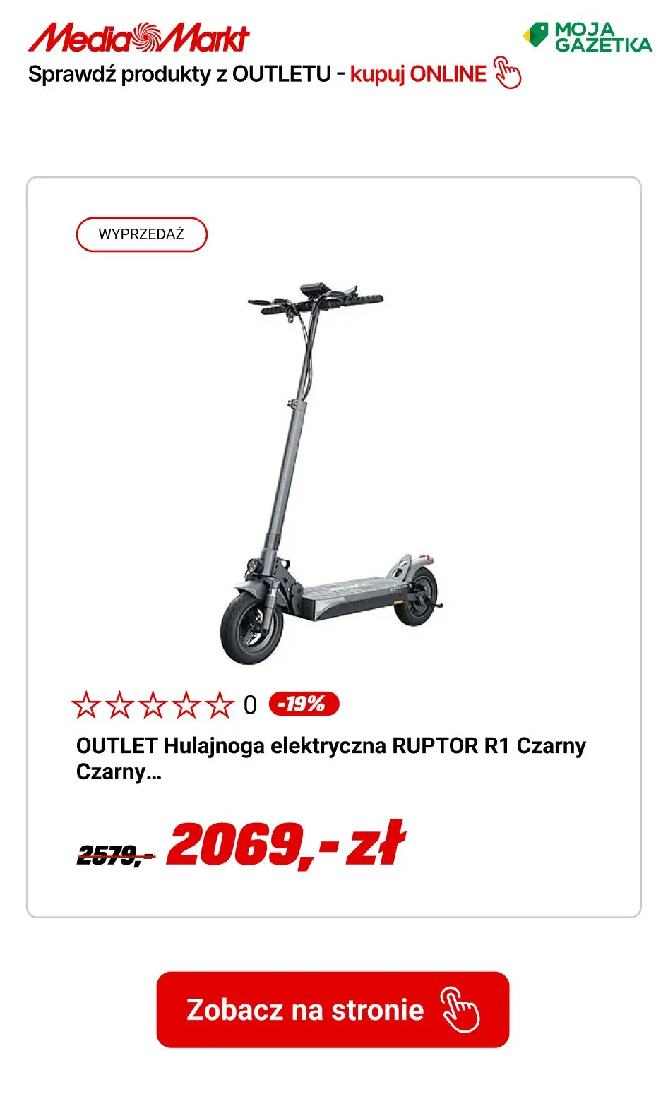 gazetka promocyjna Media Markt Produkty z outletu w SUPER cenach!! - Strona 9