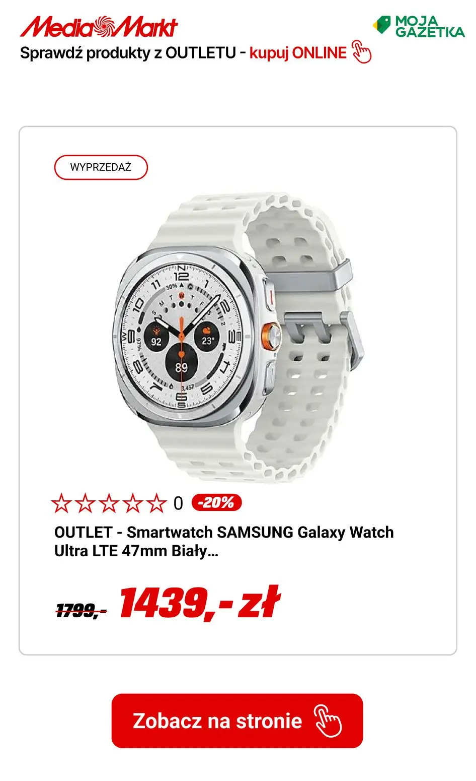 gazetka promocyjna Media Markt Produkty z outletu w SUPER cenach!! - Strona 12