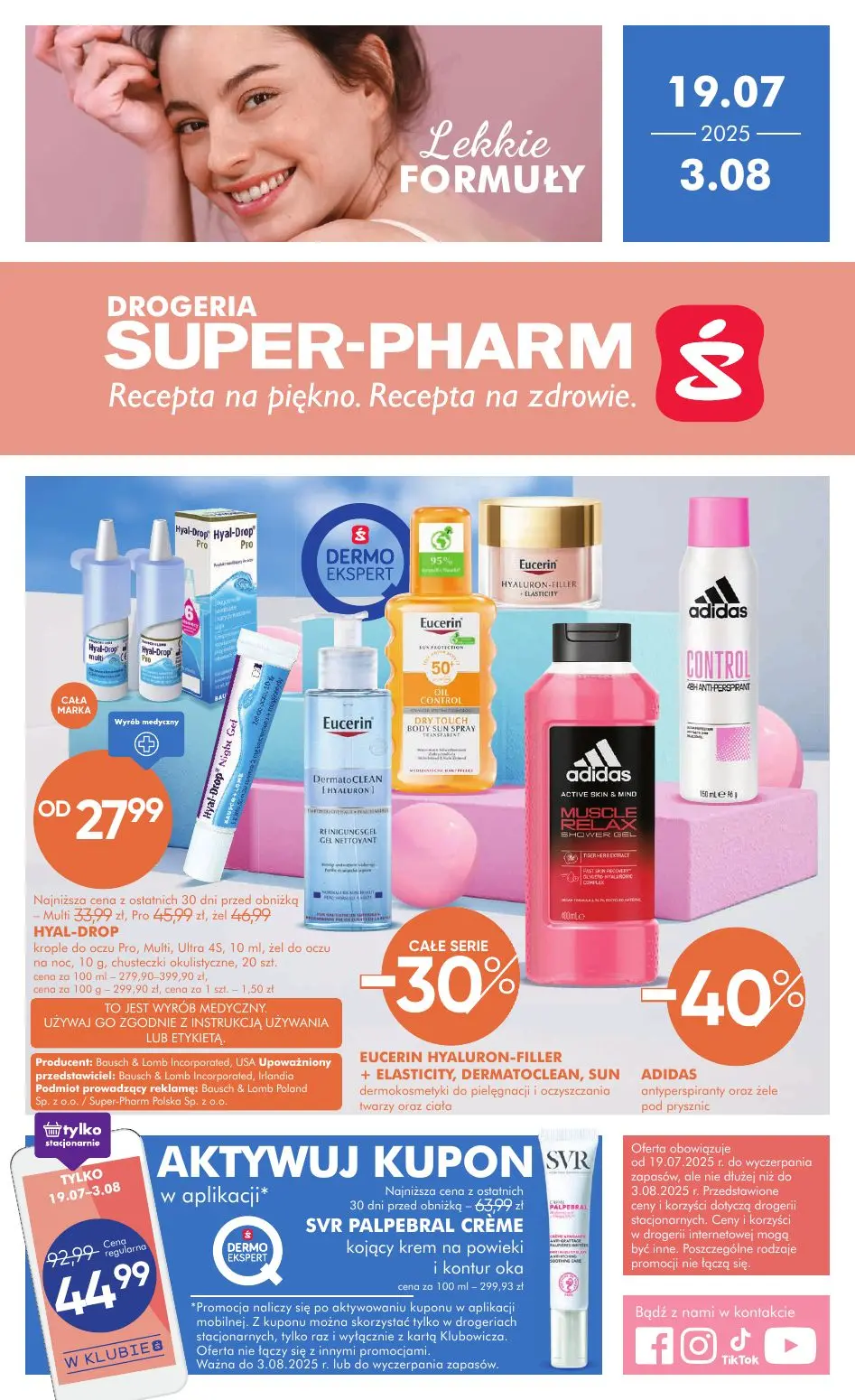 gazetka promocyjna SUPER-PHARM Lekkie formuły - Strona 1
