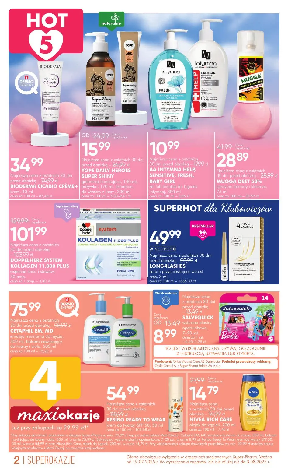 gazetka promocyjna SUPER-PHARM Lekkie formuły - Strona 2
