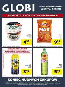 Gazetka promocyjna Globi, ważna od 2025-07-29 do 2025-08-04.