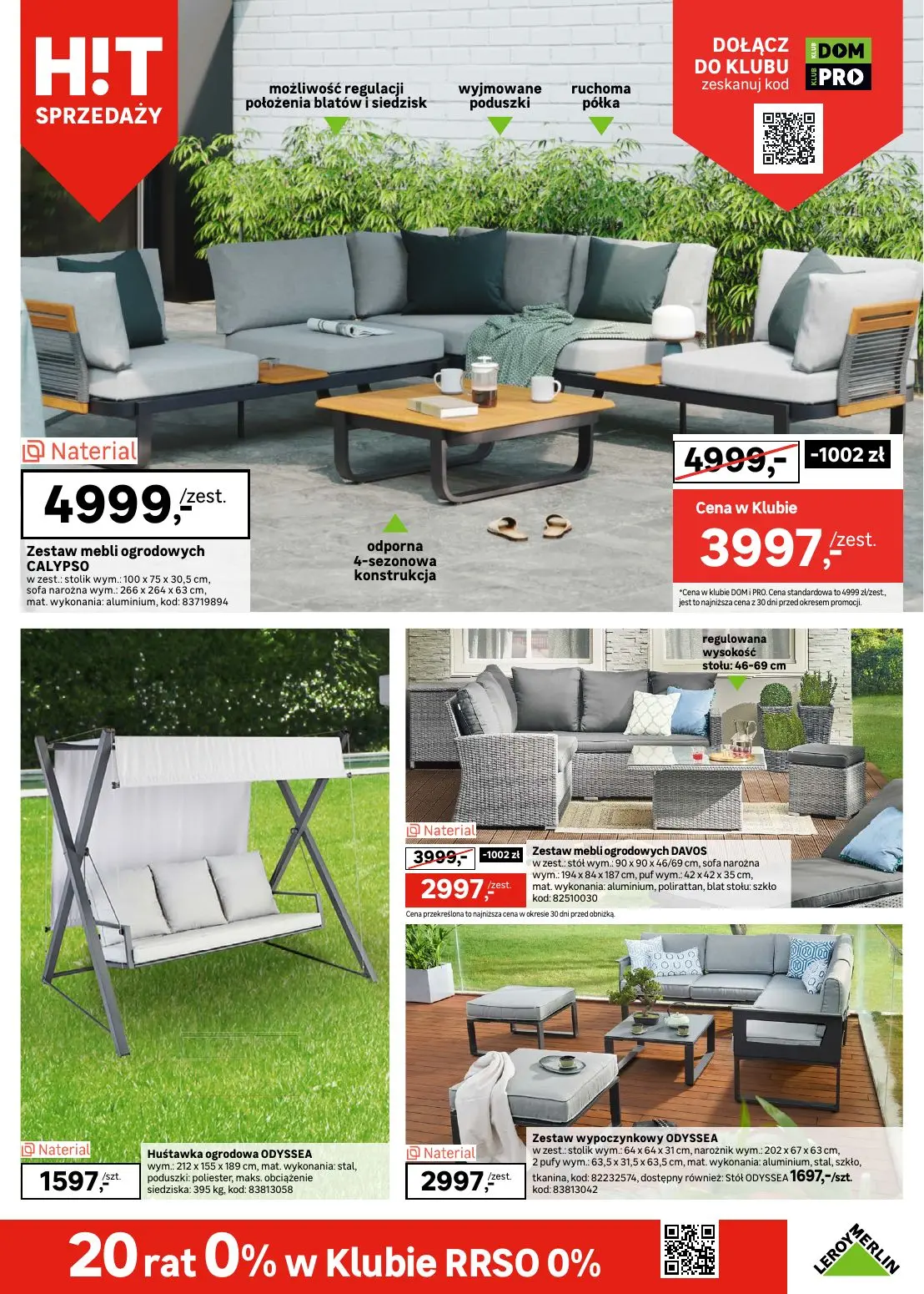 gazetka promocyjna Leroy Merlin Relaks w ogrodzie i nie tylko - Strona 3