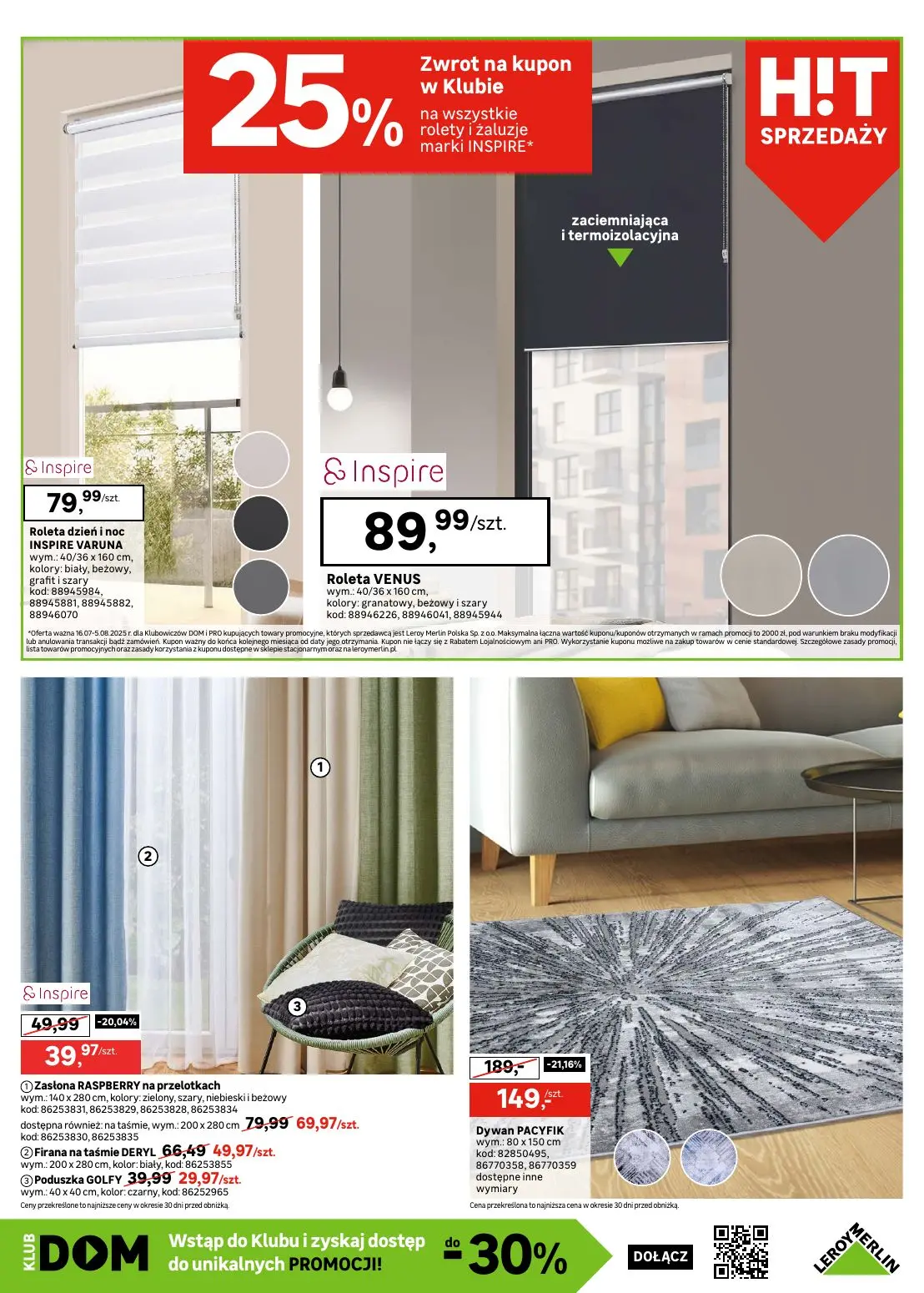 gazetka promocyjna Leroy Merlin Relaks w ogrodzie i nie tylko - Strona 15