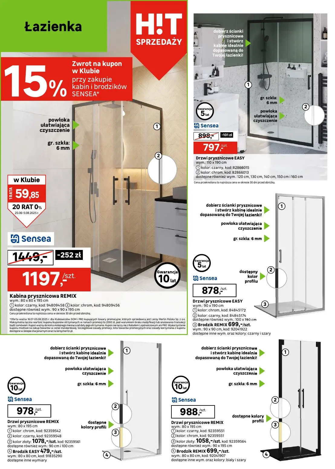 gazetka promocyjna Leroy Merlin Relaks w ogrodzie i nie tylko - Strona 24