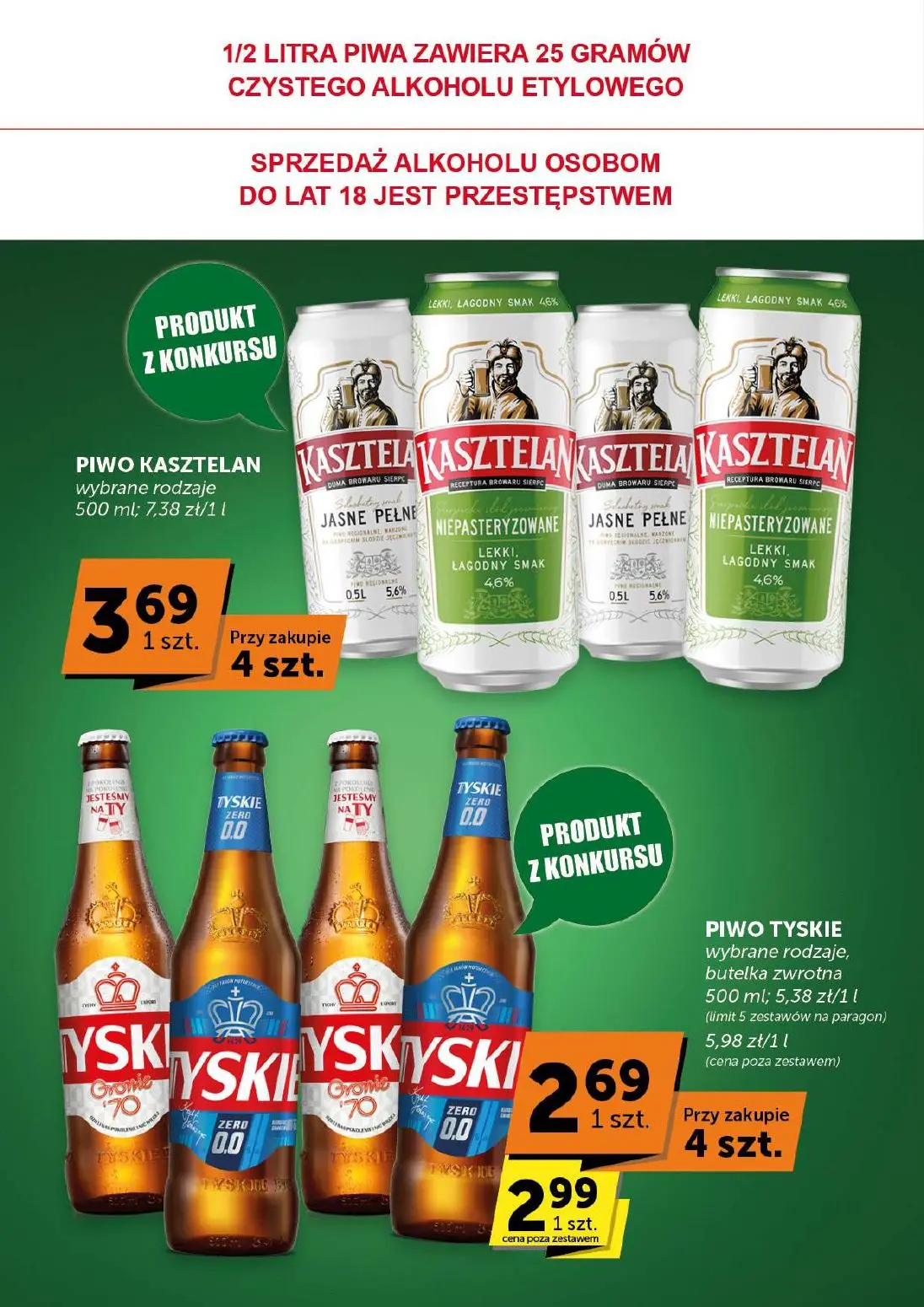 gazetka promocyjna groszek Supermarket - Strona 36