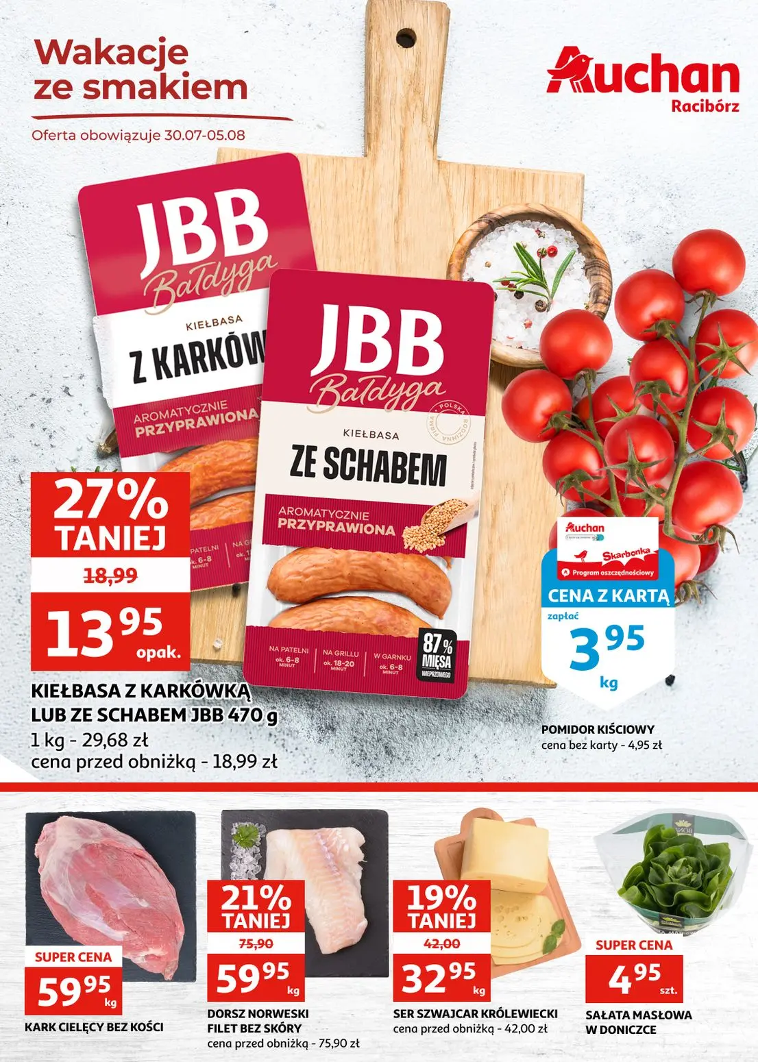 gazetka promocyjna Auchan Racibórz - Strona 1