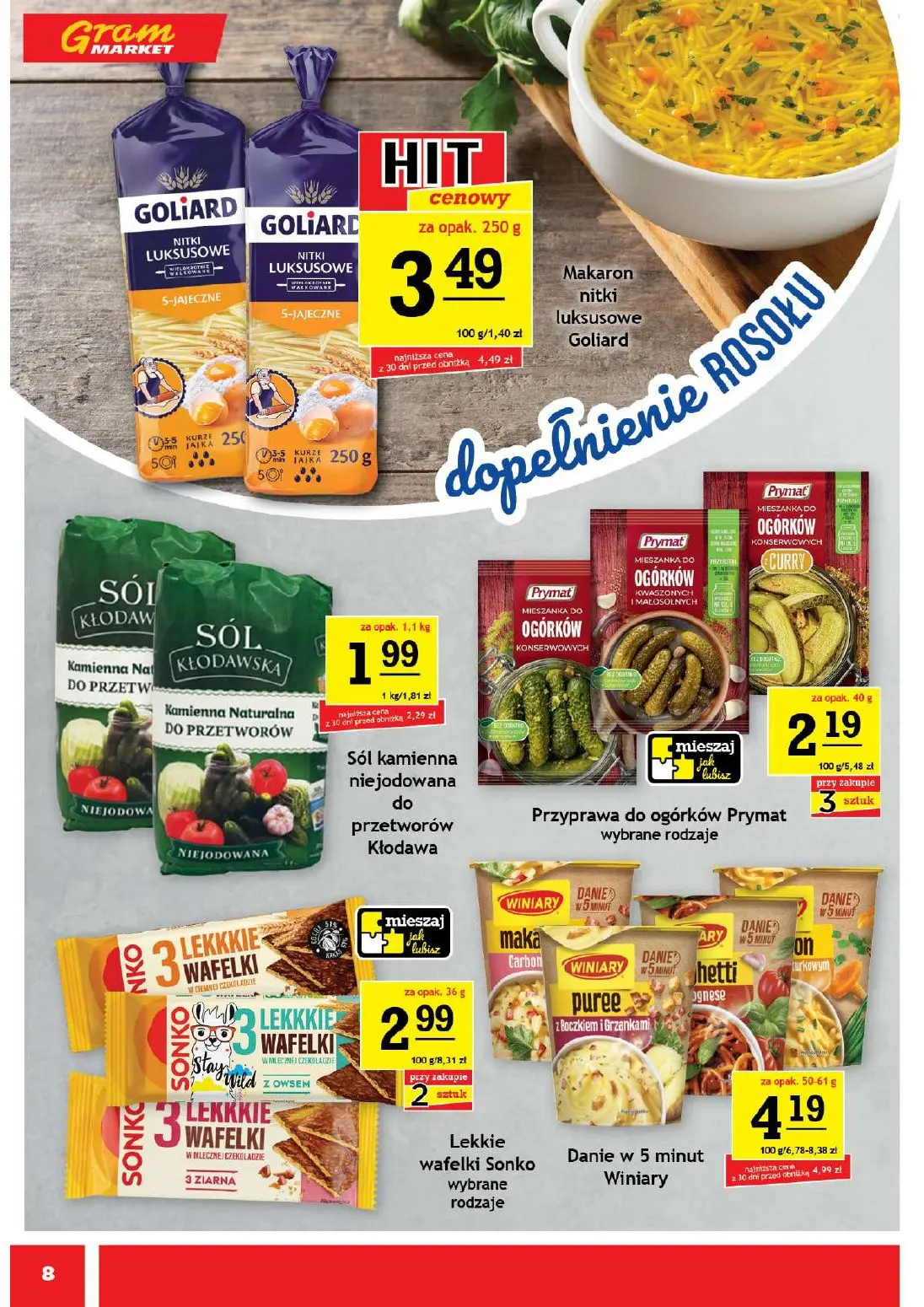 gazetka promocyjna Gram Market Polska sieć sklepów - Strona 8
