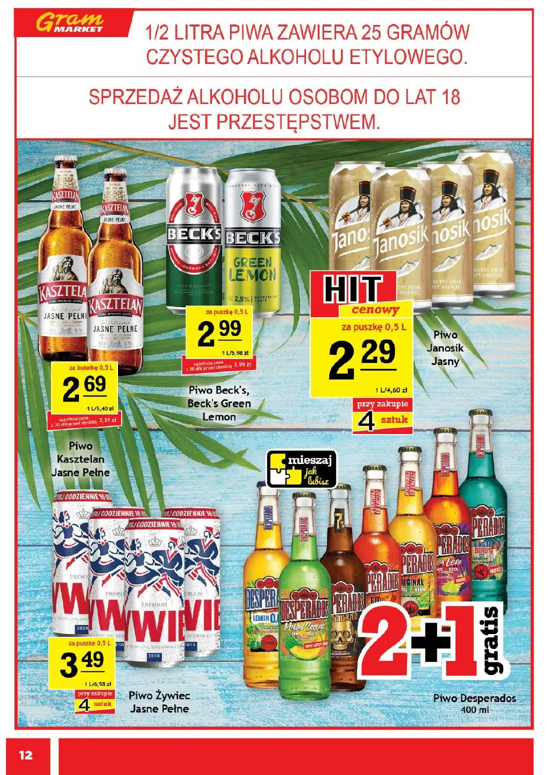 gazetka promocyjna Gram Market Polska sieć sklepów - Strona 12