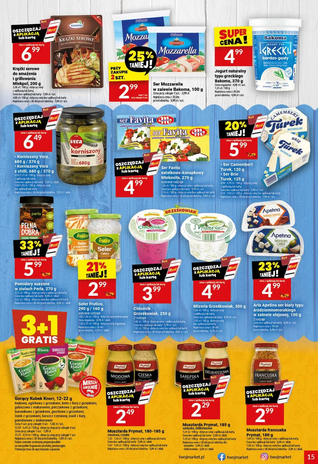 gazetka promocyjna Twój Market Zawsze po drodze! - Strona 15