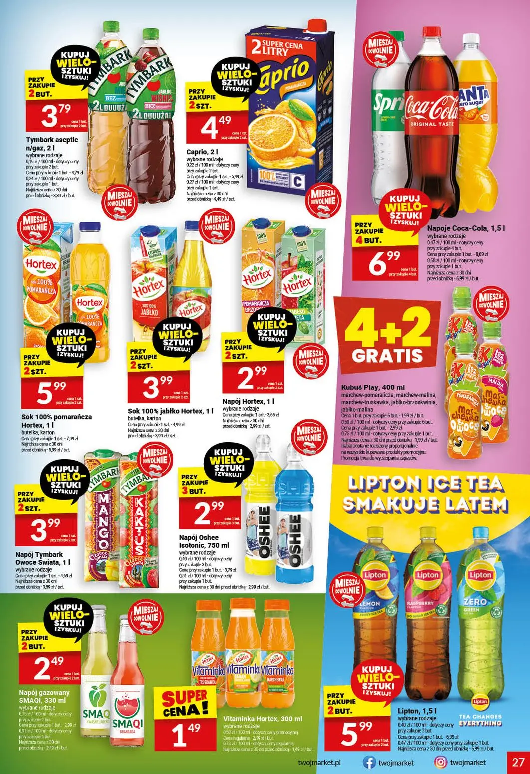 gazetka promocyjna Twój Market Zawsze po drodze! - Strona 27