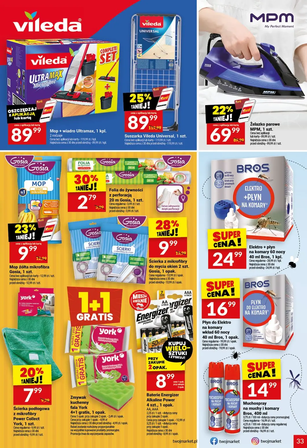 gazetka promocyjna Twój Market Zawsze po drodze! - Strona 33