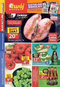 Gazetka promocyjna Twój Market, ważna od 2025-07-30 do 2025-08-05.