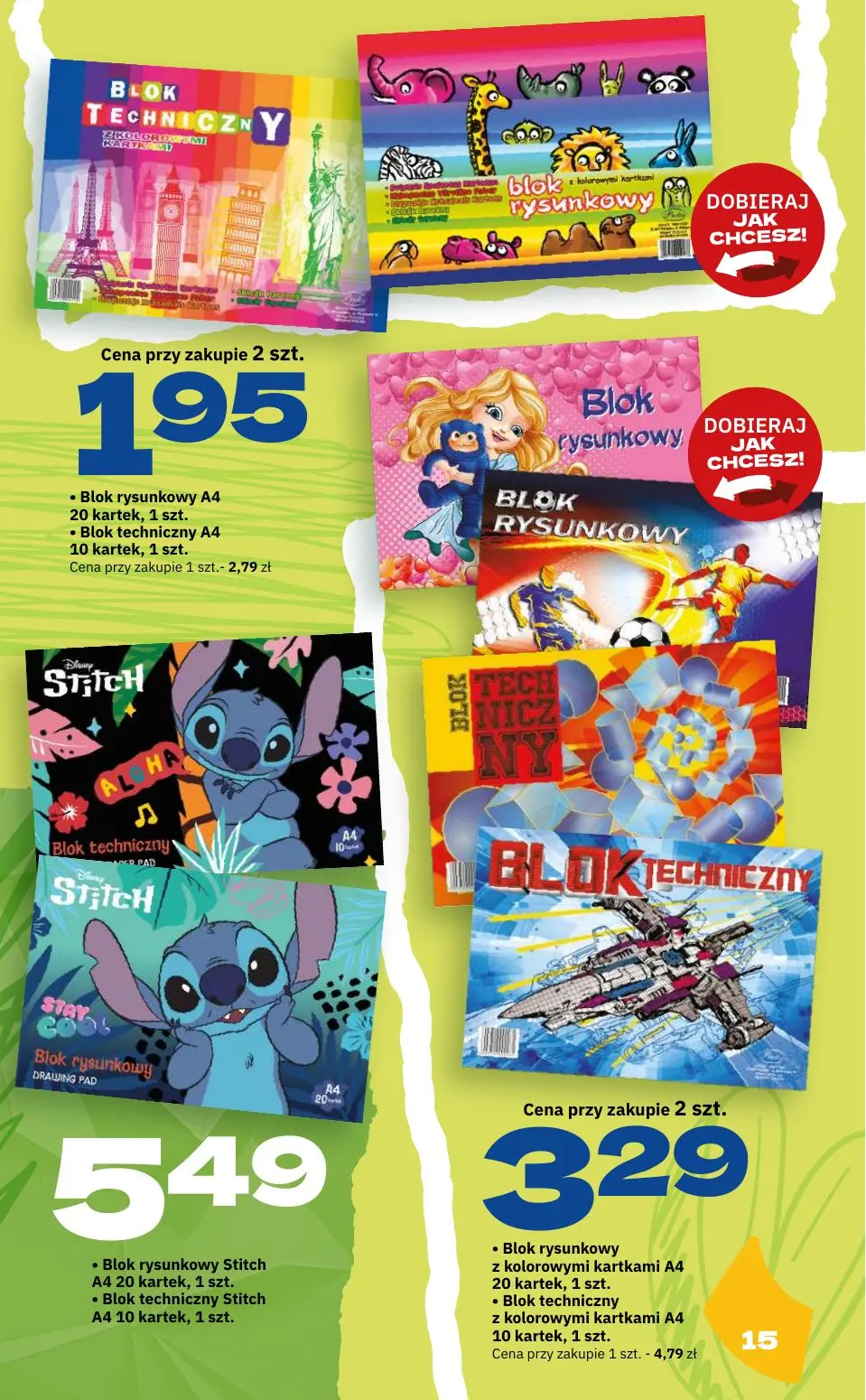 gazetka promocyjna Twój Market Jesteśmy gotowi do szkoły! - Strona 15
