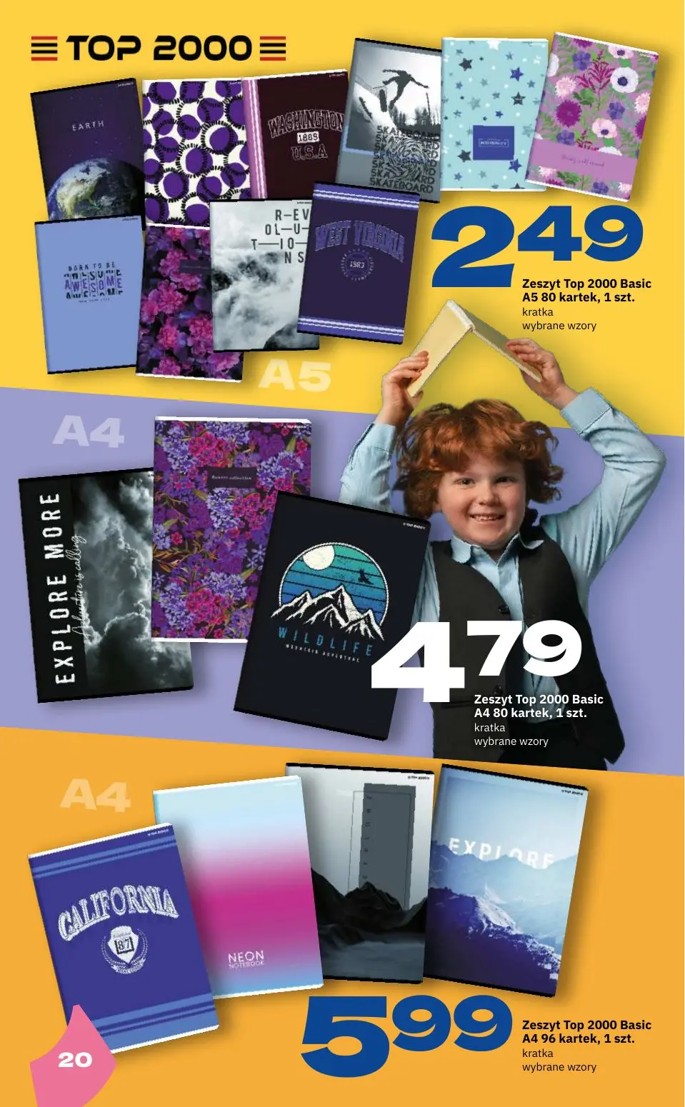 gazetka promocyjna Twój Market Jesteśmy gotowi do szkoły! - Strona 20