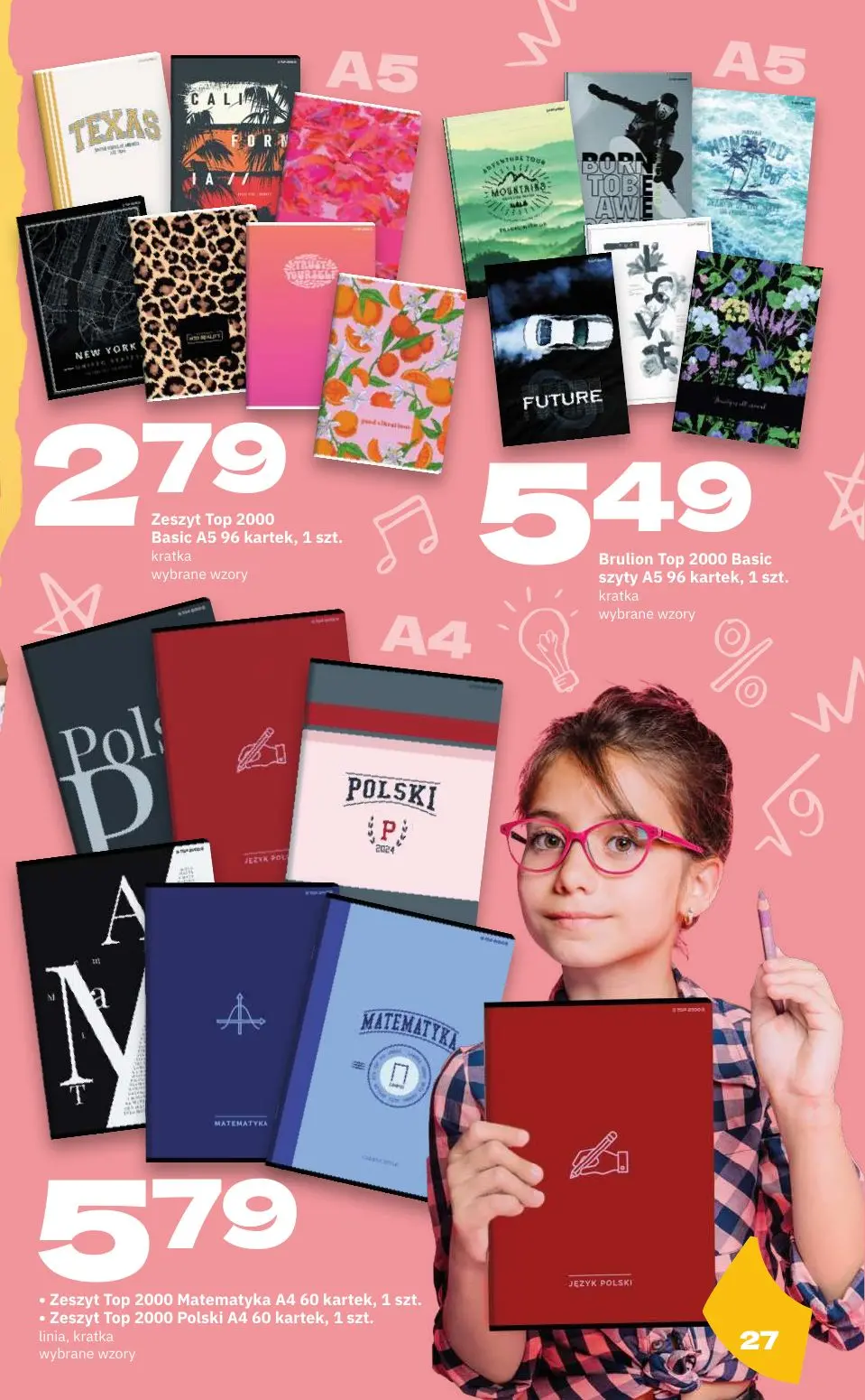 gazetka promocyjna Twój Market Jesteśmy gotowi do szkoły! - Strona 27