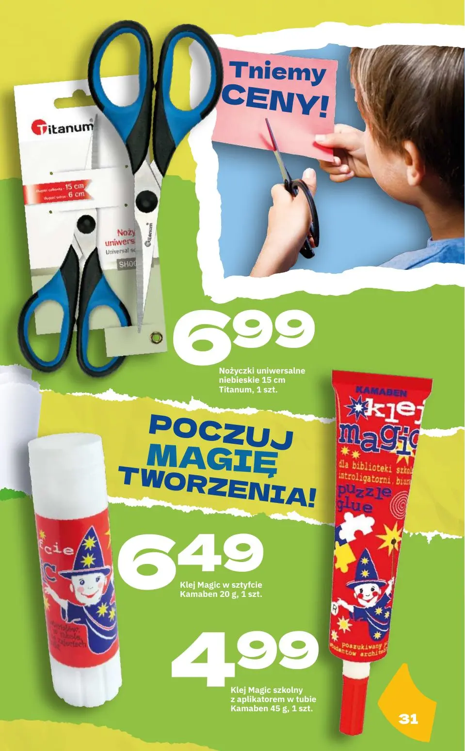 gazetka promocyjna Twój Market Jesteśmy gotowi do szkoły! - Strona 31