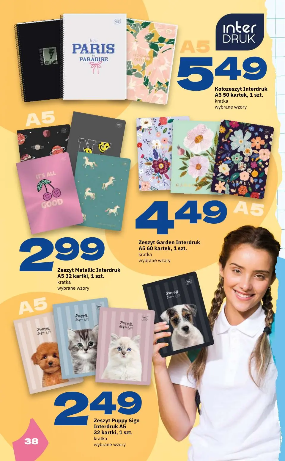 gazetka promocyjna Twój Market Jesteśmy gotowi do szkoły! - Strona 38