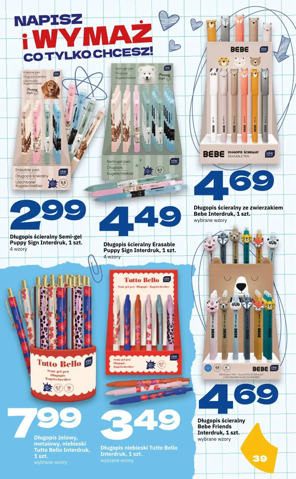 gazetka promocyjna Twój Market Jesteśmy gotowi do szkoły! - Strona 39
