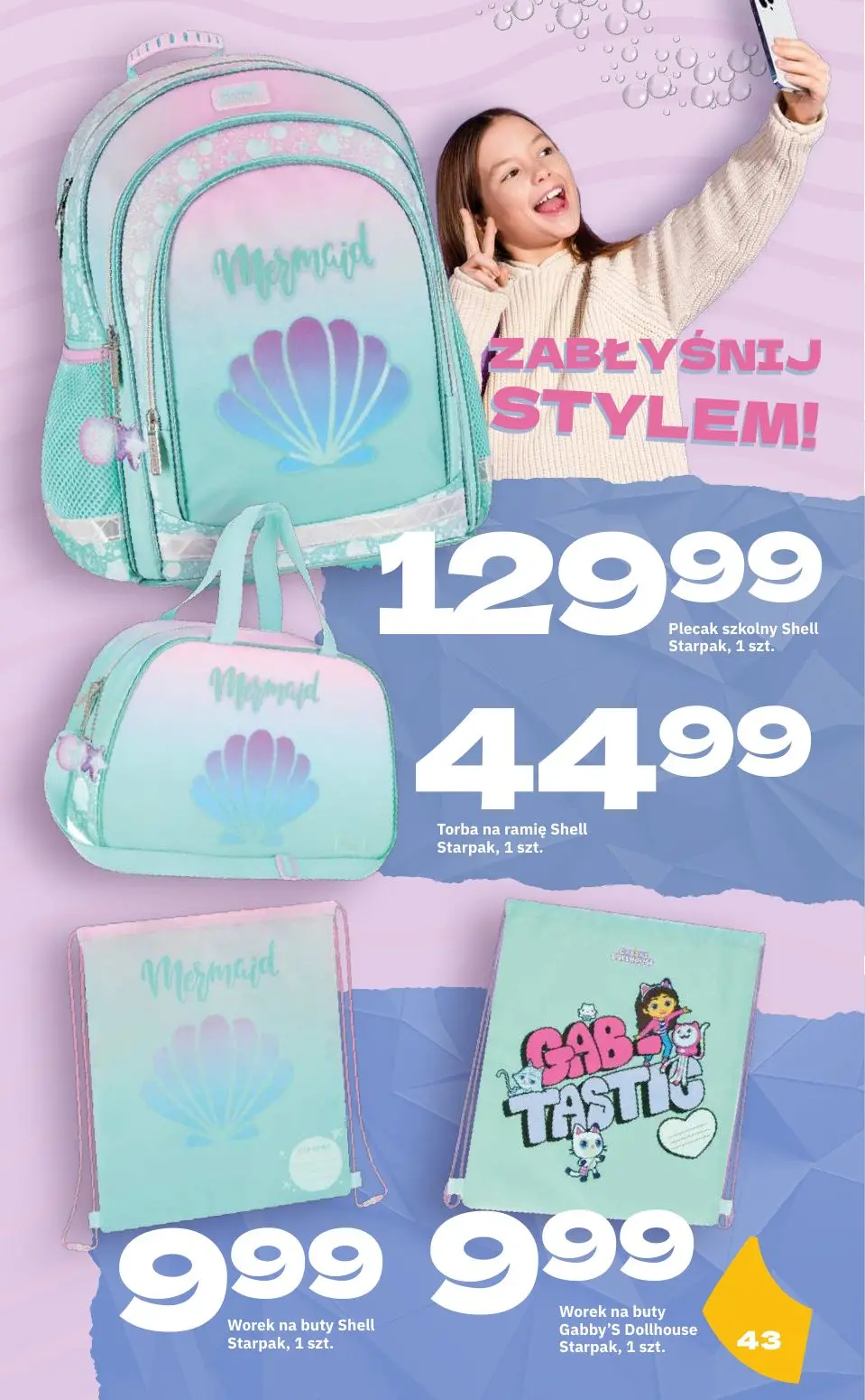 gazetka promocyjna Twój Market Jesteśmy gotowi do szkoły! - Strona 43