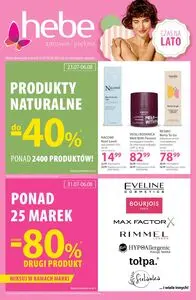 Gazetka promocyjna hebe, ważna od 2025-07-23 do 2025-08-06.