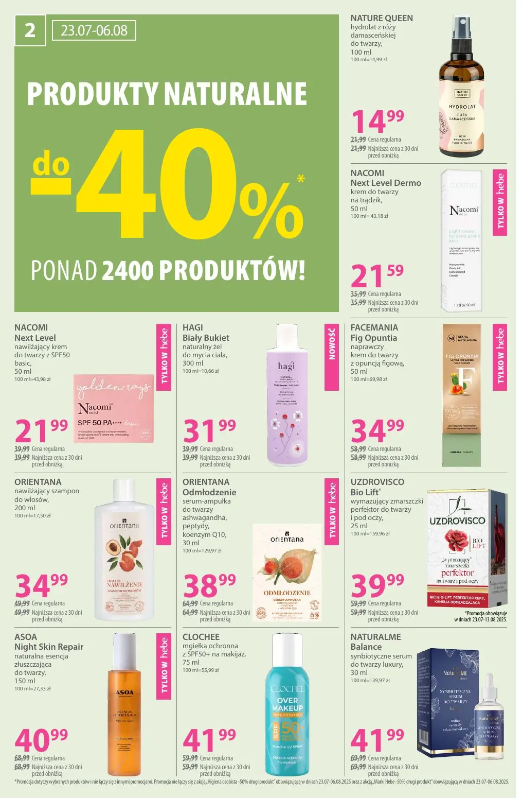 gazetka promocyjna hebe Czas na lato - Strona 2