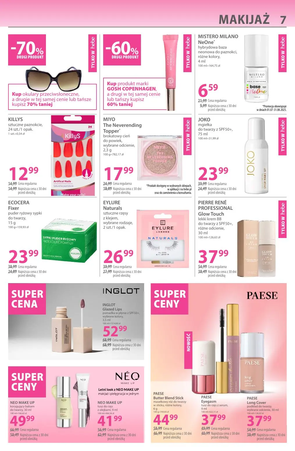 gazetka promocyjna hebe Czas na lato - Strona 7
