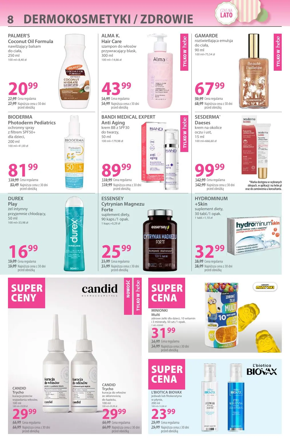 gazetka promocyjna hebe Czas na lato - Strona 8