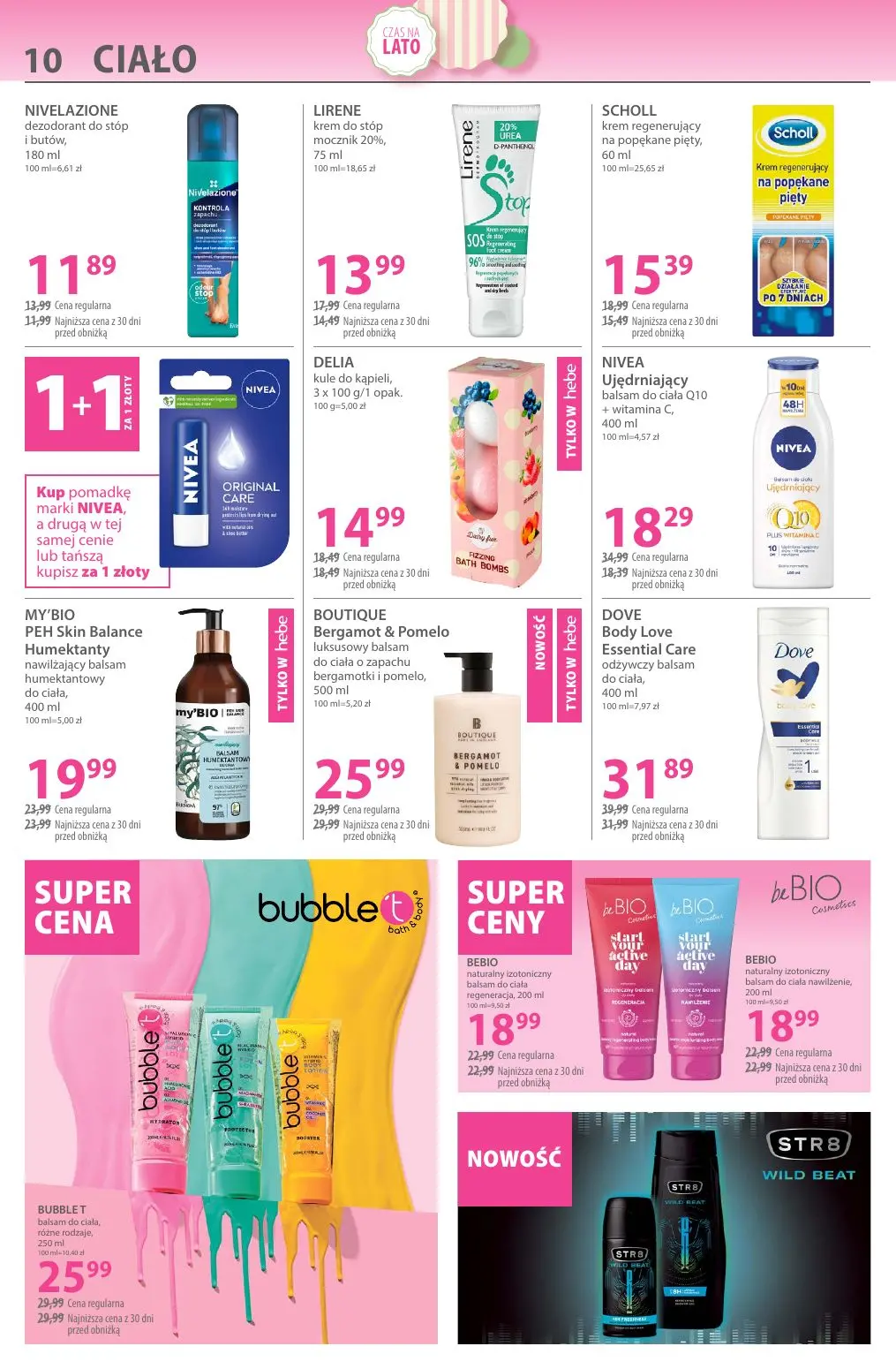gazetka promocyjna hebe Czas na lato - Strona 10